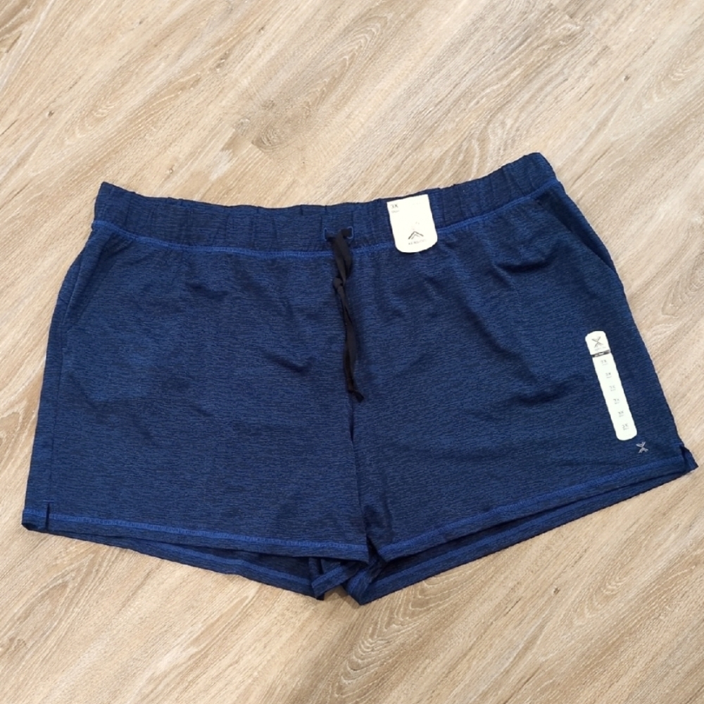 🔵 NWT Xersion Everair Men's Blue Athletic Shorts size 3X 🔵